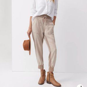 Anthropologie Mixed Knit Joggers